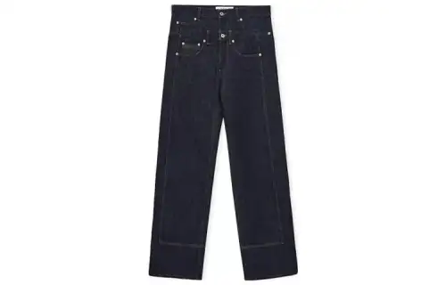 LOEWE Trompe L'Oeil Denim Jeans