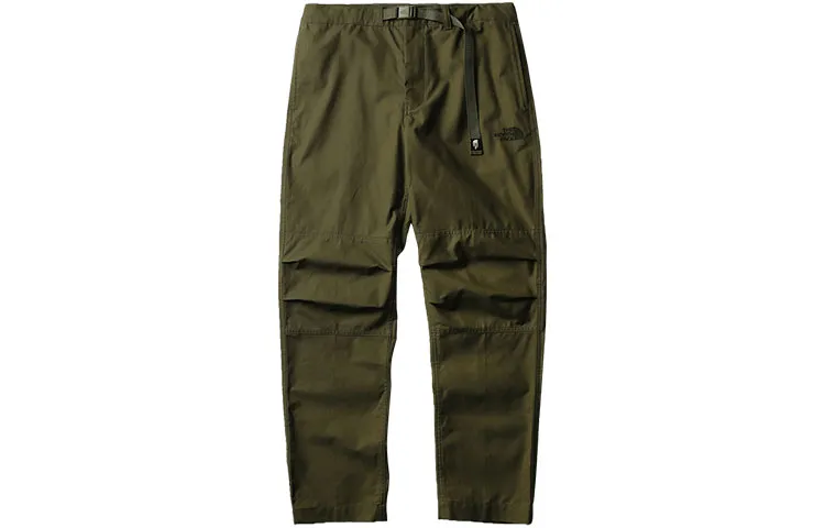 THE NORTH FACE Casual Pants Men's Green Moderate Straight Fit Pants