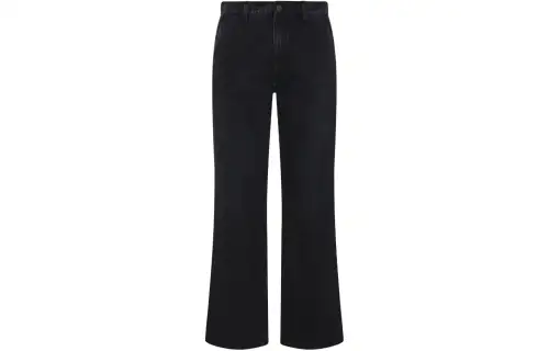 THE ROW Jeans Men's Black Moderate Flared Pants
