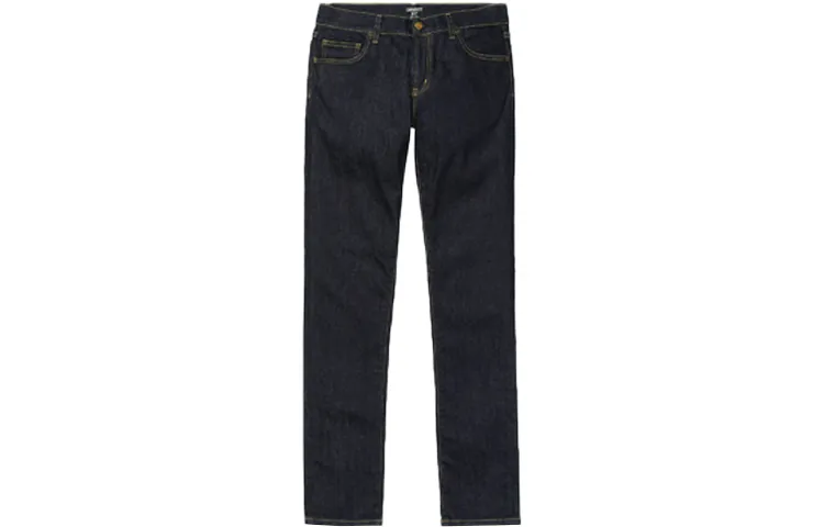 Carhartt WIP Jeans Men's Marine Blue Moderate Slim Fit Pants
