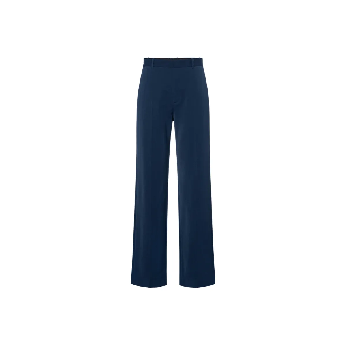 Balenciaga Casual Pants Men's Dark Blue Moderate Straight Fit Pants