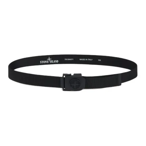STONE ISLAND Compass Badge Buckle Belt