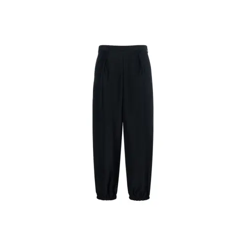 SAINT LAURENT Casual Pants Men's Black Moderate Straight Fit Pants