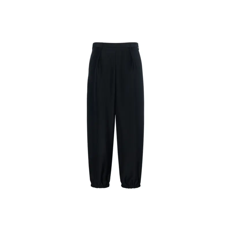 SAINT LAURENT Casual Pants Men's Black Moderate Straight Fit Pants
