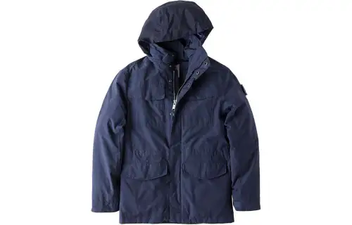 Timberland Puffer Jacket Men's Navy Blue
