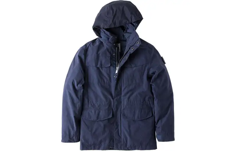 Timberland Puffer Jacket Men's Navy Blue