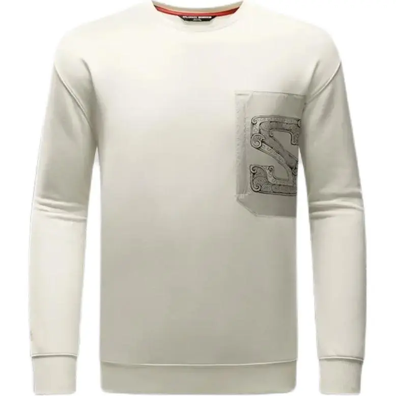 SALOMON Jackets Men's Ecru Stand Collar Moderate