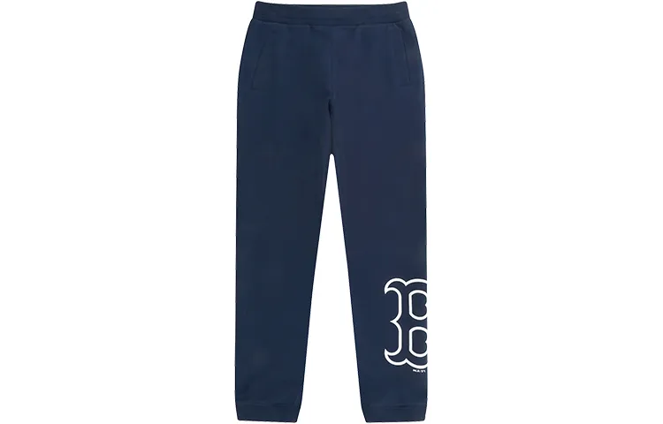 MLB Knitted Sweatpants Unisex Blue