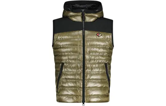 Burberry Down Vest Men's Olive Green