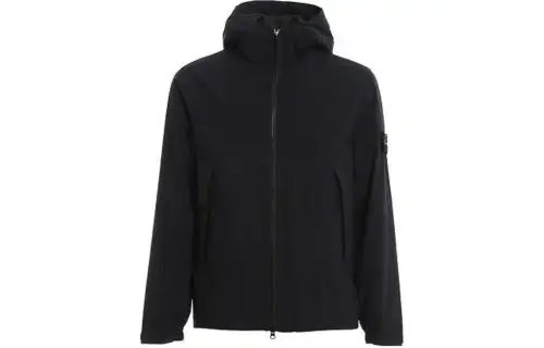 STONE ISLAND Zip-Up Hooded Jacket