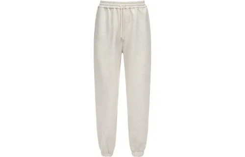11ESTRANGER ASTRANGER Heavyweight 400g High Rebound Elastic Cuff Solid Color Fleece Lined Knitted Sweatpants Unisex
