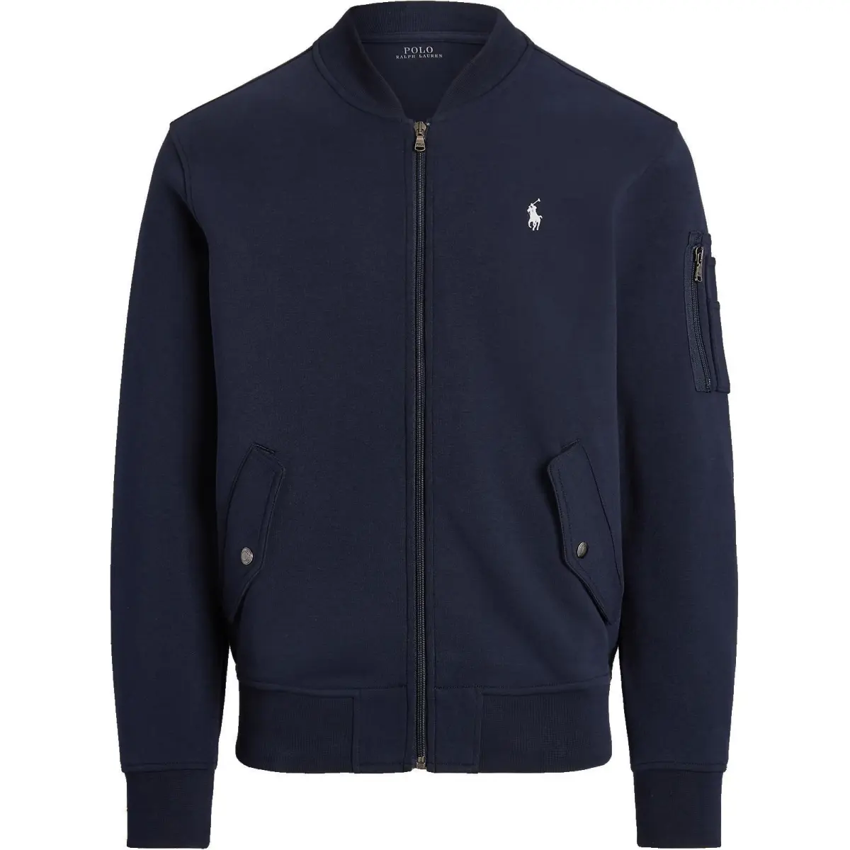 Polo Ralph Lauren FW24 Baseball Jacket Men's Dark Blue