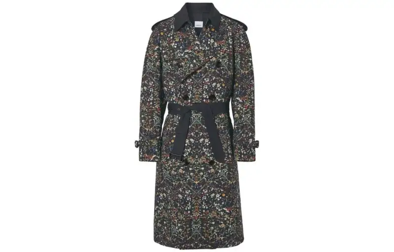 Burberry FW23 Trench Coat Men's Multicolor