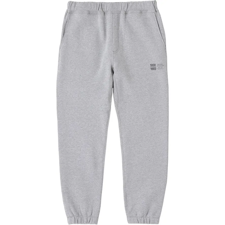 New Balance Knitted Sweatpants Men's Gray Moderate Cuffed Pants