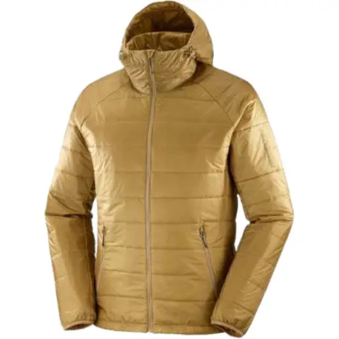 SALOMON OUTLINE Puffer Jacket Men's Bronze