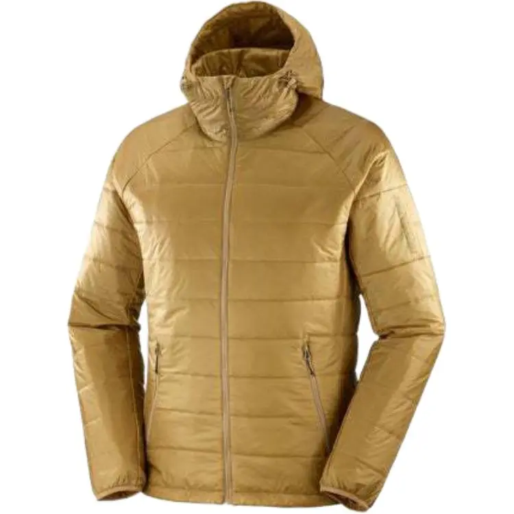 SALOMON OUTLINE Puffer Jacket Men's Bronze