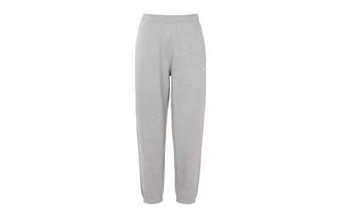 Nike Lab Solid Color Fleece Lined Thermal Elastic Cuff Knitted Sweatpants Men's Dark Gray