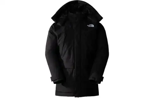 The North Face hooded padded jacket