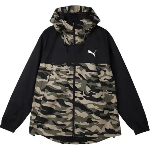 PUMA OUTDOORProtective JACKET 2.0 Jackets & Coats Men's Black Camouflage