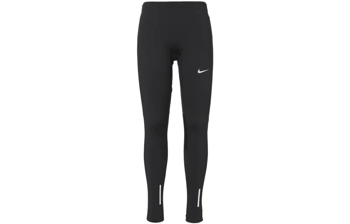 Nike Knitted Sweatpants Men's Black Moderate Slim Fit Pants