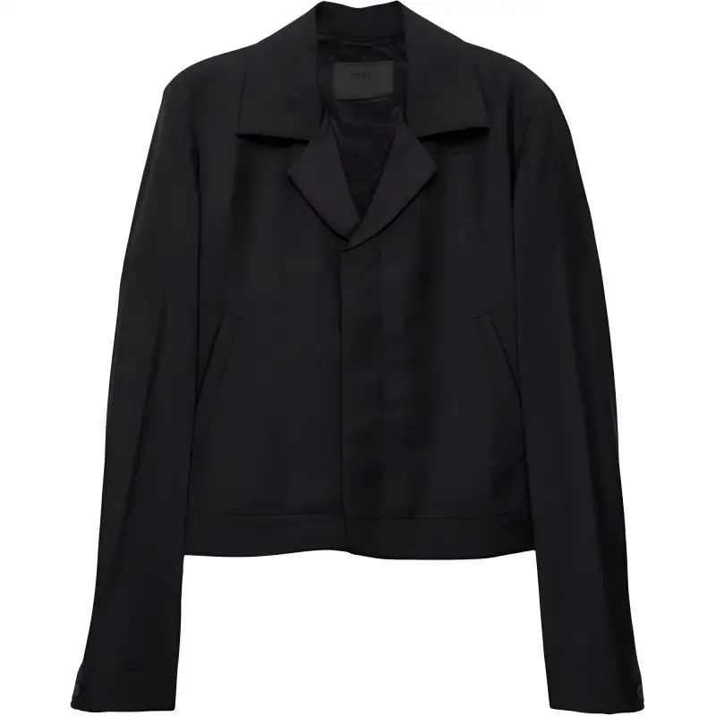 Prada Long-Sleeved Cropped Jacket