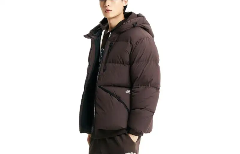 New Balance Down Jacket Men's Brown