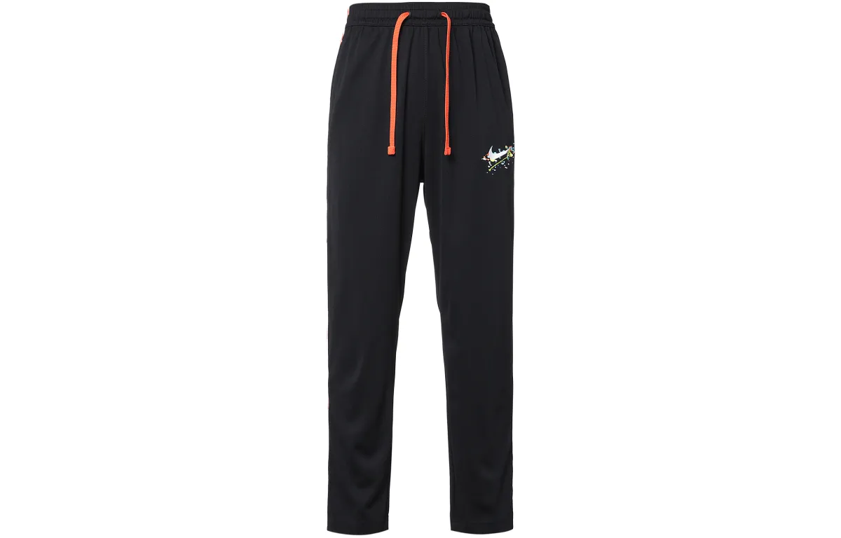 Nike Casual Pants Men's Black Moderate Straight Fit Pants