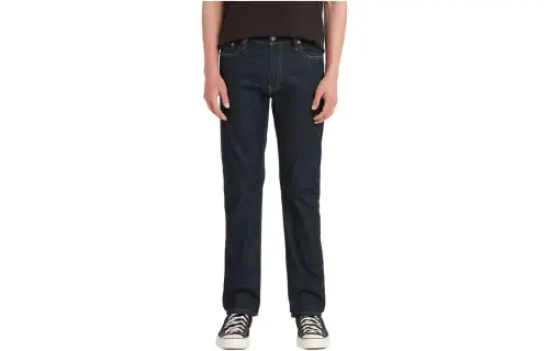 Levis Jeans Men's Dark Blue Moderate Straight Fit Pants