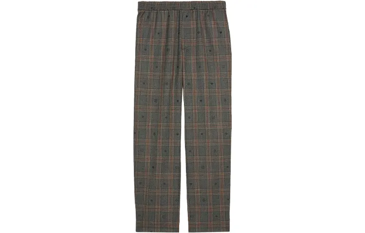 GUCCI Casual Pants Men's Gray Moderate Straight Fit Pants