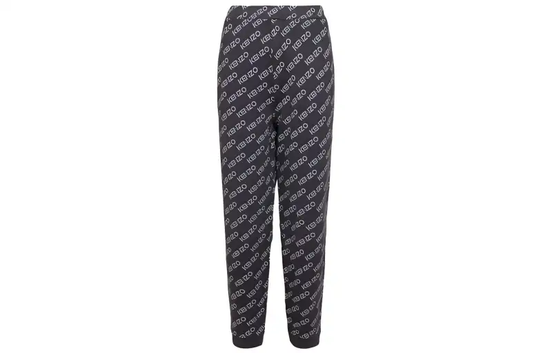 KENZO Logo Printed Tapered Track Pants