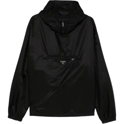 PRADA SS25 Jackets & Coats Men's Black