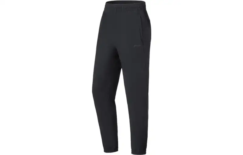 Li Ning Knitted Sweatpants Men's Black