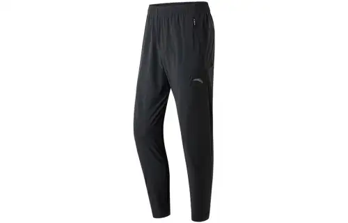 ANTA Knitted Sweatpants Men's Thin Tapered Pants