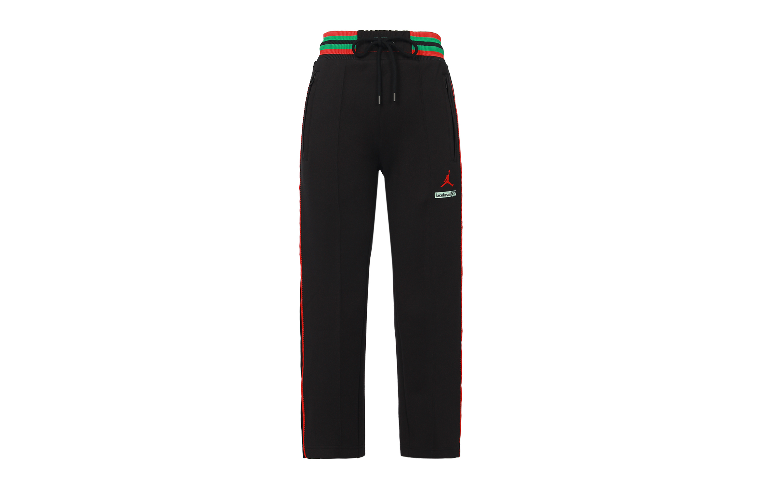 Jordan x FACETASM Knitted Sweatpants Asia Version Men's Black