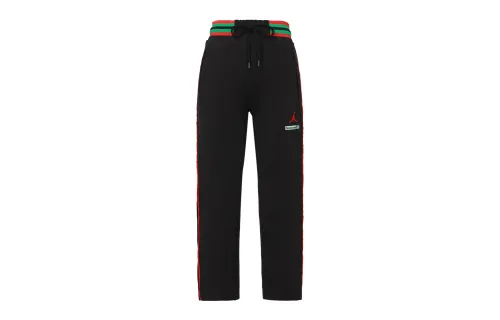 Jordan x FACETASM Knitted Sweatpants Asia Version Men's Black