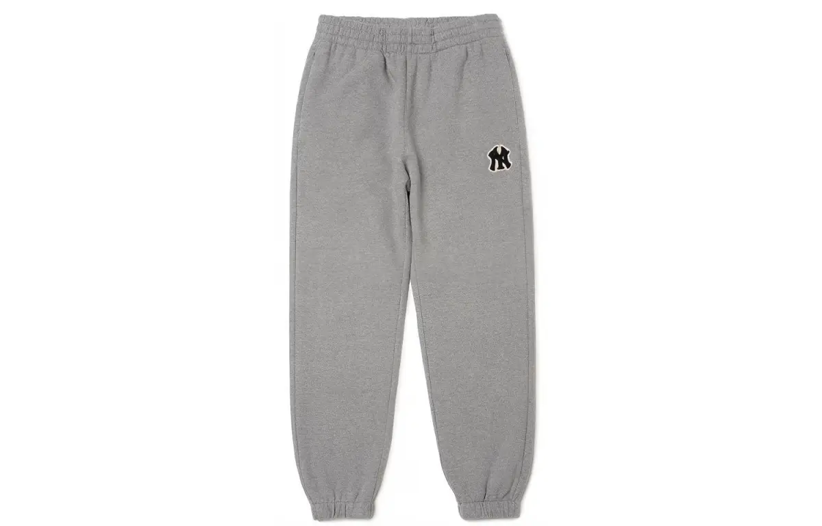 MLB Knitted Sweatpants Unisex Gray Moderate Cuffed Pants