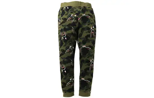 Bape Shark 1st Camo Sweat Pants FW20