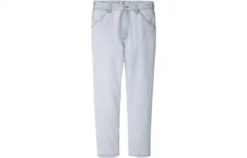 UNIQLO Jeans Men's Light Blue Moderate Other