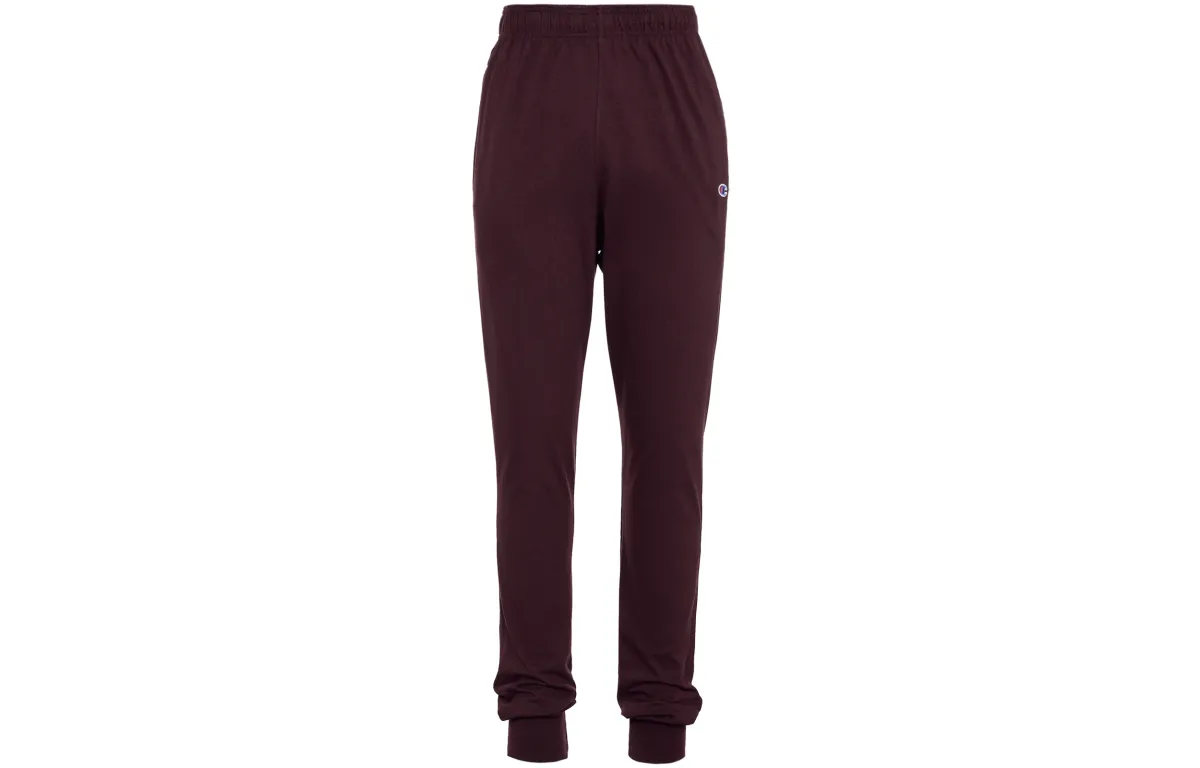 Champion Sweatpants US Version Unisex Burgundy