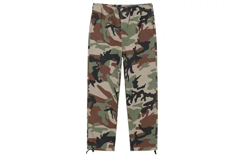 Stussy Knitted Sweatpants Men's Green Moderate Cuffed Pants