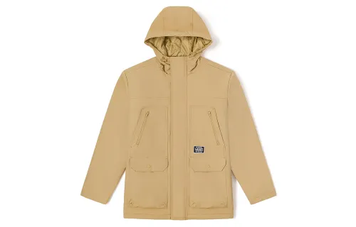 Vans Parka Coats Men's Khaki Hooded Moderate