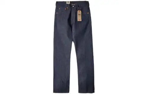 Levis Jeans Men's Dark Blue Moderate Straight Fit Pants