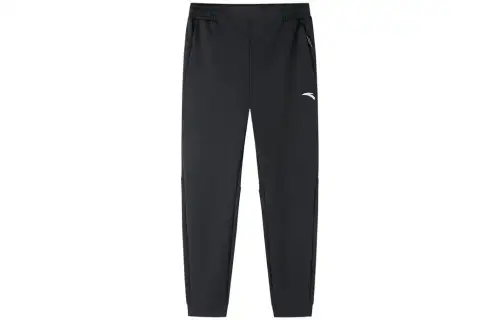 ANTA Knitted Sweatpants Men's Moderate Cuffed Pants