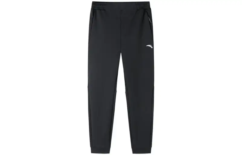 ANTA Knitted Sweatpants Men's Moderate Cuffed Pants