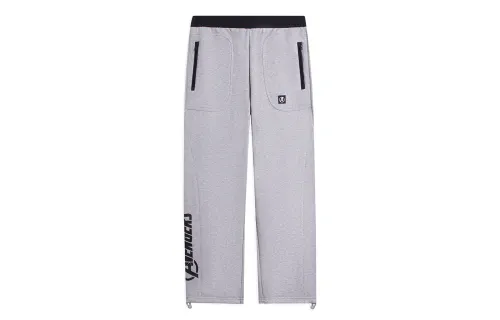 Li Ning x MANWEI,LIANMINGKUAN Knitted Sweatpants Men's Heather Gray Brick Gray