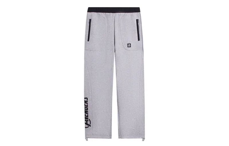 Li Ning x MANWEI,LIANMINGKUAN Knitted Sweatpants Men's Heather Gray Brick Gray