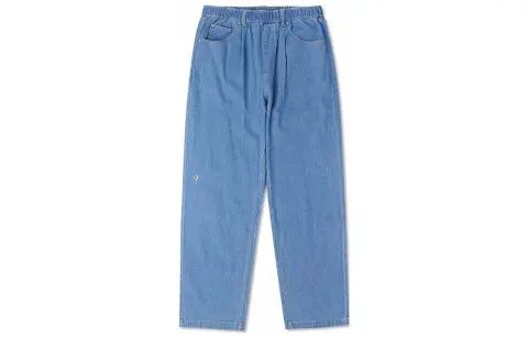 Converse Jeans Men's Blue Moderate Straight Fit Pants
