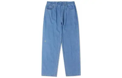 Converse Jeans Men's Blue Moderate Straight Fit Pants