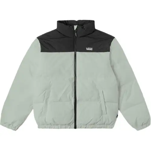 Vans Down Jacket Unisex Gray Green