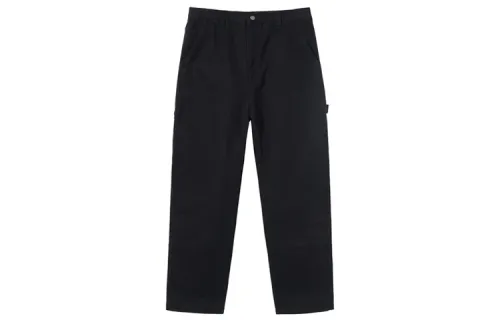 Stussy Logo Patch Straight-Leg Pants